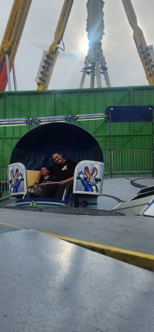 Isaiah & Veronica on Tilt-A-Whirl
